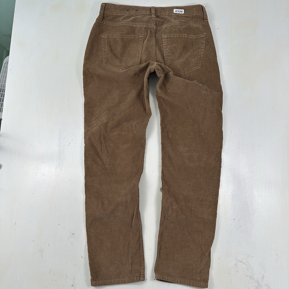 Hollister Mens '90s Slim Fit Brown Corduroy Pants Actual 30x31 Epic Flex Stretch - Picture 11 of 12